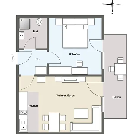 Appartementhaus Bracht - Mein Paradies Lägenhet *